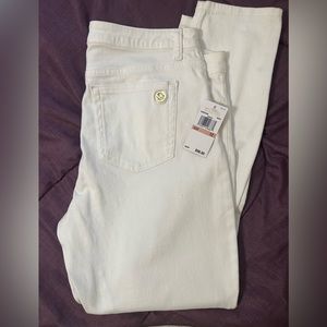 Michael Kors White Izzy
Skinny Jeans Size 12 NWT
